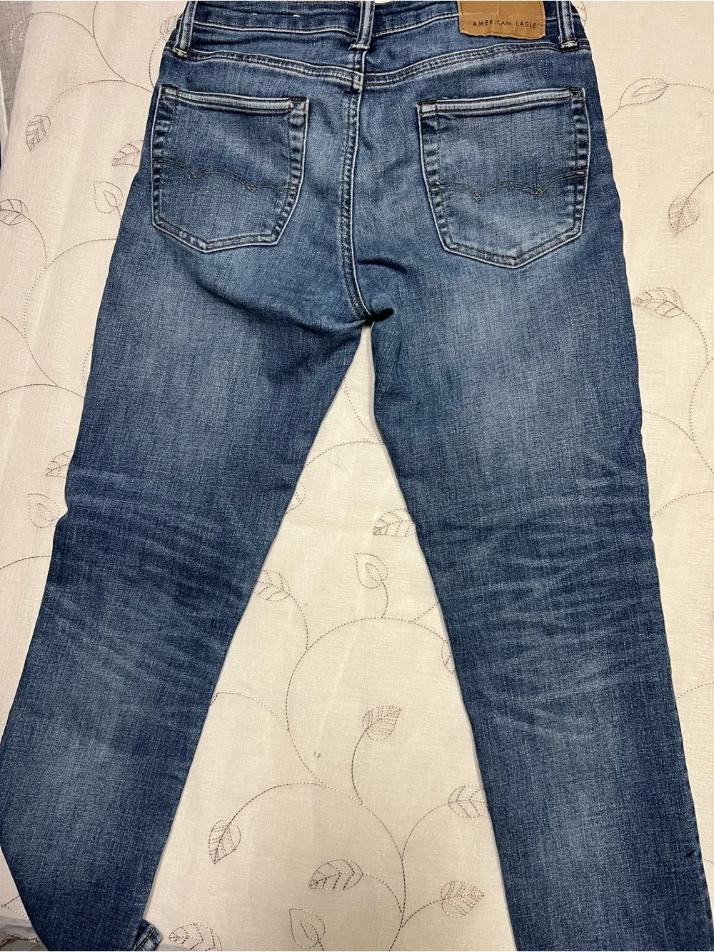 American Eagle Outfitters Men's Medium Blue Slim Straight Jeans N10.1